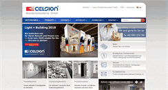 Desktop Screenshot of celsion.de